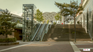 Vanaf de Moreelsehoek naar Hoog Catharijne en Utrecht Centraal