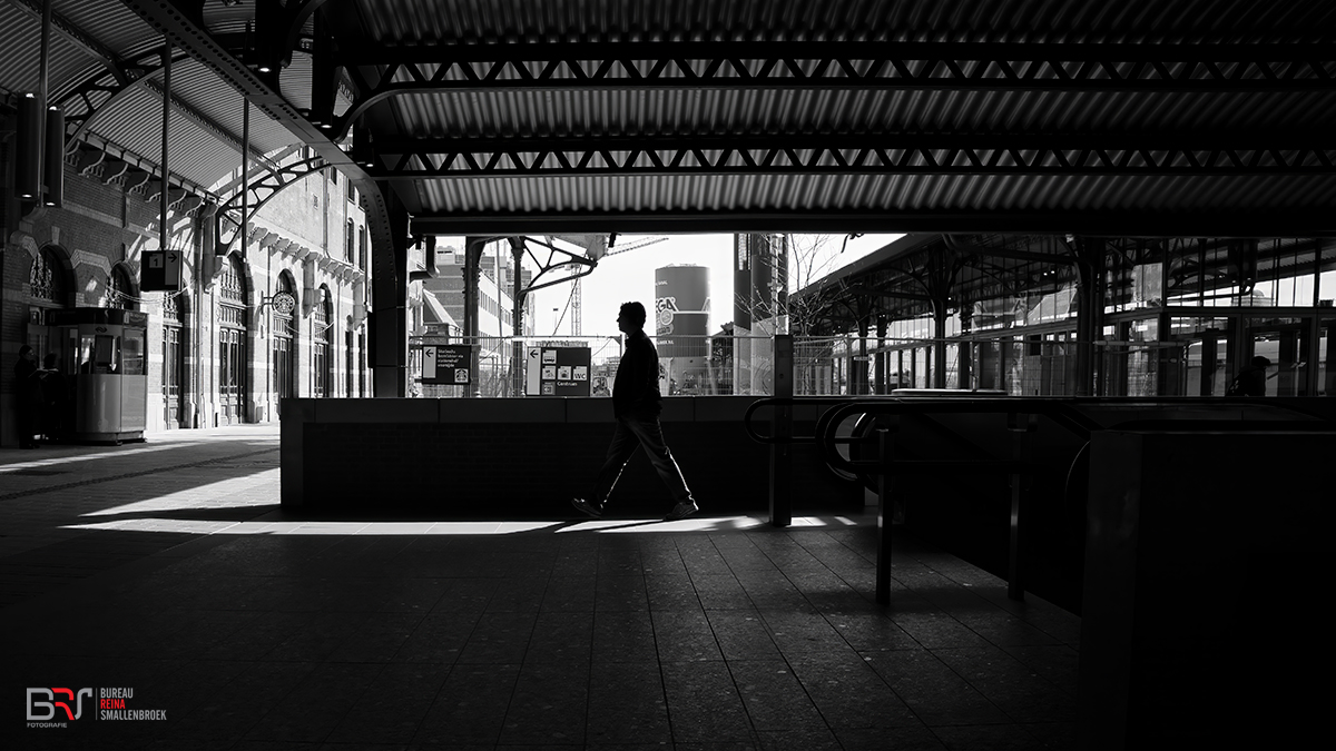 At the station