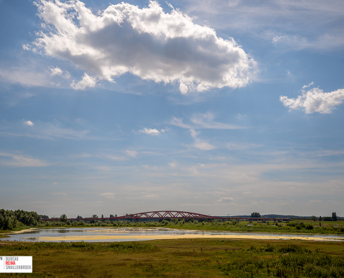 spoor- en fietsbrug IJsselbrug Zwolle